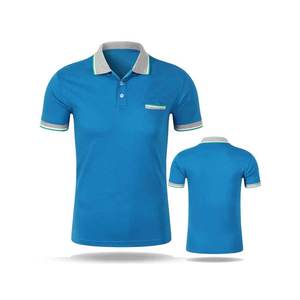 Camisetas de polo de golf con logotipo personalizado de la mejor calidad, camisetas de polo con estampado de LICRA de poliéster de talla grande para hombre, diseño con logotipo bordado propio, camisetas polo - Product Image 2