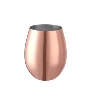 Verre en cuivre pur de style moderne avec design élégant fait à la main Verres de haute qualité Parfait pour la maison Hôtel Bar Restaurants - Product Image 5