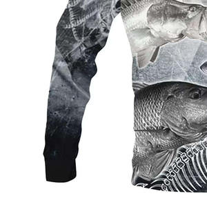 Polos de pesca elegantes, diseño de tela transpirable de secado rápido para ropa de pesca - Product Image 6