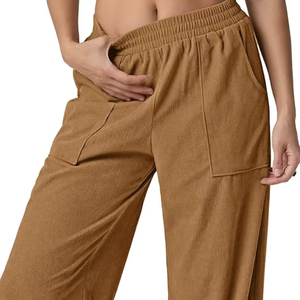 Pantalones Deportivos Transpirables de Nailon para Mujer, Unisex, Forro de Malla, Venta al por Mayor Directa de Fábrica, Logotipo Personalizado, Bangladesh - Product Image 1