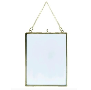 กรอบรูปโลหะทรงสี่เหลี่ยมที่ทันสมัยพร้อมการตกแต่งสีดำด้านออกแบบมาสำหรับเดสก์ท็อปที่เรียบง่ายและห้องนั่งเล่นที่หรูหรา - Product Image 1