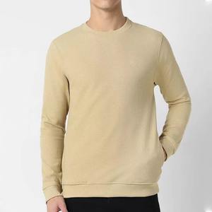 OEM Custom Logo Men's Oversized Casual Solid 100% Cotton <b>Jumper</b> Sweatshirt Soft <b>Fleece</b> Winter Style - Product Image 4