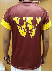 Real Photo último logotipo impreso bordado personalizado algodón Spandex Jersey Dip dyed camiseta hombres manga larga Casual - Product Image 3