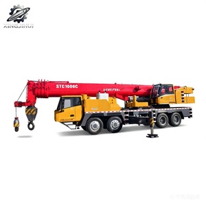 Grúa Móvil Hidráulica Usada Sany STC1000C de 100 Toneladas, Pluma Telescópica de 78.1m, Marca China Original, Pocas Horas, Certificación CE - Product Image 1