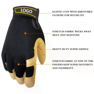 Gants de sécurité antistatiques légers de meilleure qualité Protection des mains en caoutchouc nylon respirant pour mécaniciens Logo personnalisé anti-impact - Product Image 5