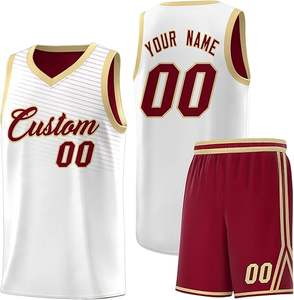 Uniforme de basket-ball d'équipe personnalisé 2025 OEM short en jersey à sublimation de qualité professionnelle, vêtements de sport en vrac, fournisseur en gros - Product Image 4