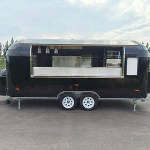 Offre Spéciale Portable Mobile Petit Déjeuner Food Truck Van utilisé pour la restauration rapide de la crème glacée et collations en fibre de verre et aluminium pour les restaurants. - Product Image 6