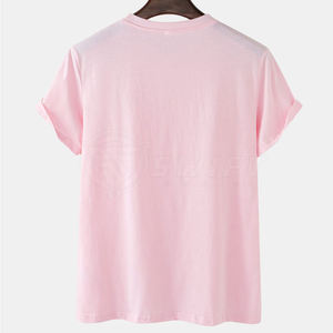 2025 O-Neck T-shirts en mélange de coton pour hommes de haute qualité 100% coton personnalisable couleurs unies en gros au Pakistan - Product Image 2