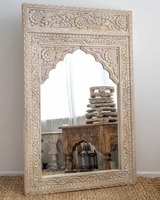 Miroir mural en bois artisanal moderne, best-seller, couleur personnalisée pour mariage, Bar Mitzvah, décoration de la maison, Azora Industries