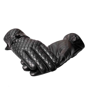 Vente en gros de gants chauds d'hiver en cuir souple pour femmes à la mode nouveau design de gants en cuir à la mode - Product Image 4
