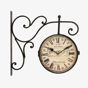 Horloge de jardin extérieur, Vintage, Double face, offre spéciale - Product Image 5
