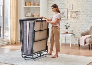 Ergonomic Hybrid <b>Foldable</b> Iron Bed Flexi Bed & Hybrid <b>Mattress</b> from Turkey for Bedroom Hotels Schools Dormitory from european - Product Image 2