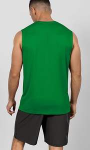 Chaleco deportivo sin mangas para hombre, camiseta sin mangas para entrenamiento de gimnasio, ropa deportiva transpirable de secado rápido para correr y entrenar - Product Image 2