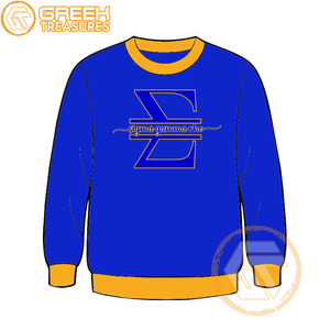 Sudadera de lana de algodón Sigma Gamma Rho personalizada de alta calidad, Jersey bordado, chaqueta para mujer, ropa griega, estilo de hermandad - Product Image 1
