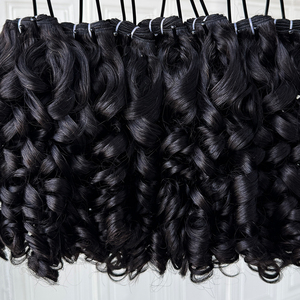 Extensiones de Cabello Humano Rizado y Voluminoso de Camboya, Cabello Virgen Natural con Cutícula Alineada para Compradores Mayoristas - Product Image 6