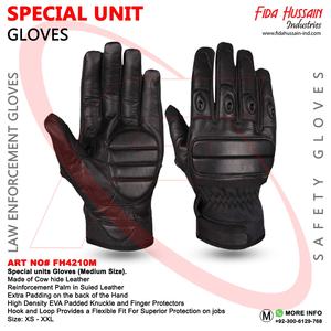 ถุงมือยุทธวิธีป้องกันขนาดกะทัดรัดถุงมือป้องกันมือถุงมือหนัง - Product Image 6