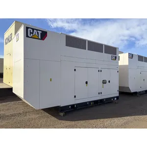 350kW Three-Phase Natural Gas Industrial Generator <b>Set</b>-277/480V Output Sound Attenuated Commercial Standby Backup Power - Product Image 2