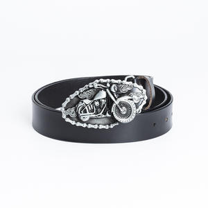 Ceintures en cuir de vache pour hommes, imperméables, nouvelle tendance, vente chaude, design rétro, décoration de moto, boucle de ceinture automatique 2026 - Product Image 3