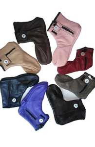 2026 calcetines de cuero Halal genuino de alta calidad, calcetines de cuero Khuffs de invierno, calcetines Waddu Unisex para hombres y mujeres, calcetines Khuffains para adultos - Product Image 4