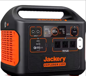 Entrega a Domicilio de la Estación de Energía Portátil Jackery Explorer 1500 de Alta Gama con 2 Años de Garantía y Origen Estadounidense - Product Image 3