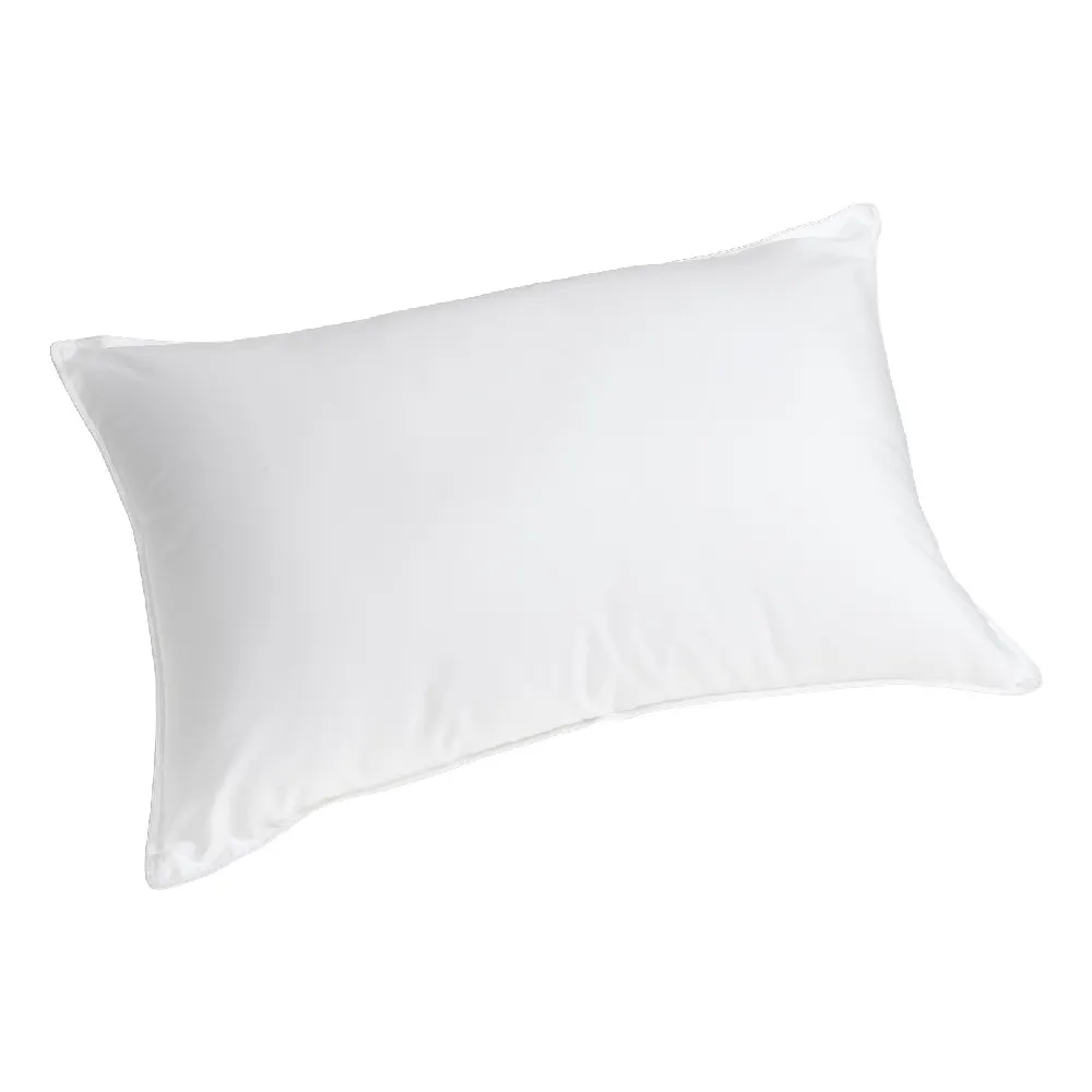 High Quality Pillow Cushion Bolster Polyester / Cotton Neck Pillow Best Price Solid Pattern Bed Pillows