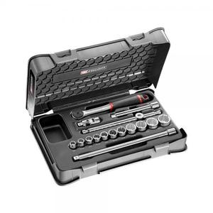 Facom <b>12</b>-Piece 3/8'' Inch 16-<b>Point</b> <b>Sockets</b> <b>Set</b> - Product Image 1