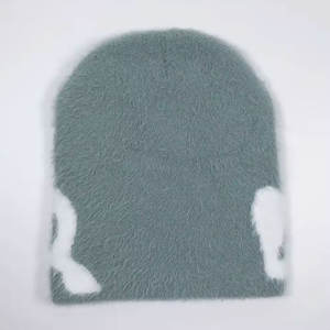 Gorros con bordado personalizado Oem Acrílico Venta al por mayor de punto de invierno Beanie Sombreros Mens Custom Beanie - Product Image 2