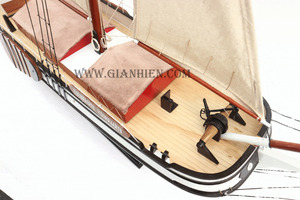 Gia Nhien Fabricant Approuvé Conception Personnalisée quantité minimale de commande Bas VOORWAARTS VOORWAARTS MODÈLE DE BATEAU EN BOIS-MODÈLE DE BATEAU EN BOIS - Product Image 6