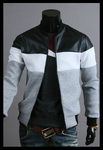 Veste d'hiver pour hommes à la mode manteau en coton veste Bomber coupe-vent légère vêtements de course en plein air veste bouffante lavée - Product Image 6