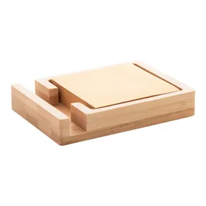 Porta Celular y Tarjetas de Bambú Ecológico Matsu, Porta Notas Sostenible, Accesorios - Product Image 1
