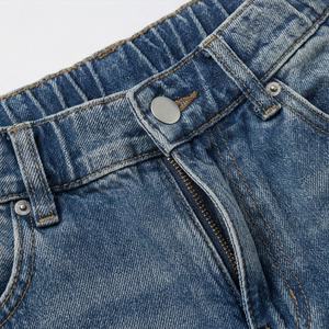 OEM Service Loose Fit Wide Leg Flare Pant High Quality Soft Fabric Winter Wear Fleece Pants Customized Fashion Ladies <b>Jeans</b> - Product Image 4