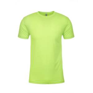 Men's Tri-Blend Crew Tee - <b>Large</b> - Mint Green <b>T</b> <b>Shirt</b> / 50% Polyester 25% Combed Cotton 25% Rayon <b>T</b> <b>Shirts</b> - Product Image 5