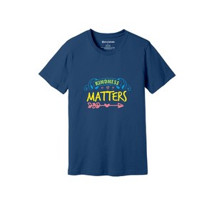 Camiseta informal de algodón 100% con temas de bondad 3D Imprimir 12 opciones de color 160-180 Colocación de diseño personalizable GSM pesado - Product Image 3