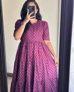 Diseñador de seda impreso Georgette mujer de una pieza cosido completo manga de lujo estilo indio Salwar bodas fiestas adultos todos - Product Image 3