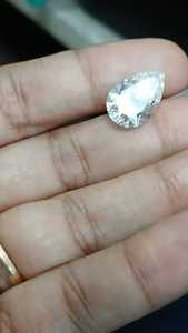 Diamant cultivé en laboratoire CVD VS1 D E clarté taille poire diamants cultivés en laboratoire 1ct à 5ct diamants cultivés en laboratoire en vrac fabrication en Inde - Product Image 3
