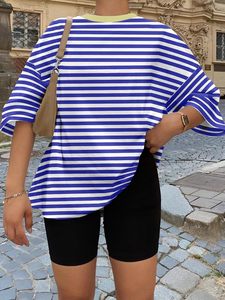 Camisetas de mujer directas de fábrica, Camiseta de algodón con estampado de logotipo personalizado para ropa de moda informal de verano - Product Image 5