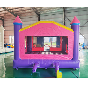 บ้านลมเป่าลมเกรดเชิงพาณิชย์สำหรับใช้งานกลางแจ้ง ทำจาก PVC ขนาด 4x4 เมตร เหมาะสำหรับเด็กและผู้ใหญ่ ให้เช่าสำหรับงานปาร์ตี้ - Product Image 2