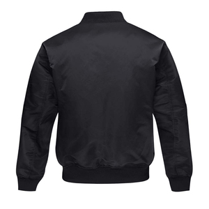2025, venta al por mayor, chaqueta Bomber para hombre, a prueba de viento, cálida para invierno, manga larga, cómoda chaqueta Bomber para hombre - Product Image 2