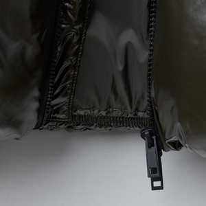 Veste matelassée à capuche chaude et brillante, coupe ample pour l'hiver, vêtements décontractés d'extérieur, pour garçons, avec fermeture éclair, confortable - Product Image 6