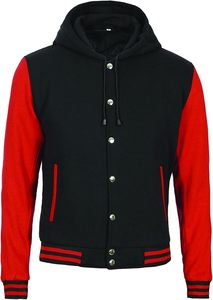 Patch de broderie en chenille personnalisé de qualité supérieure surdimensionné Letterman vestes de baseball d'hiver pour hommes universitaire support à double boutonnage - Product Image 5