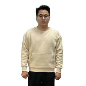 OEM-Sudadera de cuello redondo para hombre y mujer, de algodón 100%, con Logo personalizado, de gran tamaño - Product Image 6