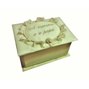 Flipbox Ricamato in Cotone per Ospiti - Product Image 1