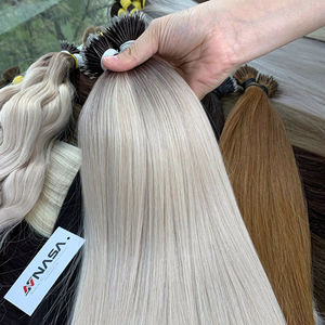 Extensions de cheveux vierges à 100% en cheveux vietnamiens, en anneaux nano, toutes les couleurs, toutes les longueurs, de 12 à 32 pouces, extrémités de cheveux super doublement tirées - Product Image 1