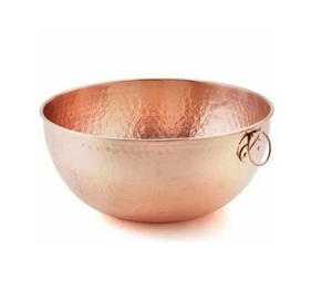 Bol à collations au design unique en cuivre noir bol de service alimentaire avec travail martelé pour usage hôtelier à domicile - Product Image 4