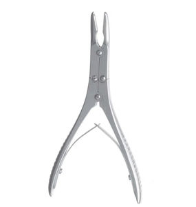 Rongeur à os Beyer professionnel en acier inoxydable robuste, à commande manuelle, design incurvé, instrument chirurgical de base - Product Image 5