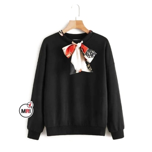 Sudadera con capucha unisex de gran tamaño, 100% de algodón, venta al por mayor, jersey de cuello redondo con estampado de logotipo personalizado, sudaderas en blanco para hombres, estilo sólido de invierno - Product Image 1