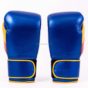 Gants de boxe d'entraînement professionnels en gros, sacs de frappe en cuir Rexine, 10oz 12oz 14oz 16oz, conception personnalisée OEM - Product Image 6