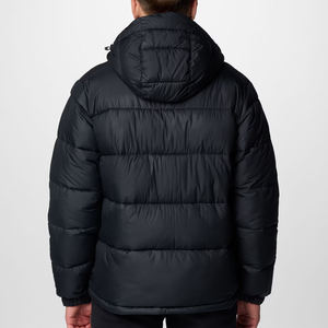 Veste d'hiver matelassée légère à capuche pour homme avec fermeture éclair, vêtements d'hiver pour homme avec logo personnalisé, fabricant - Product Image 2