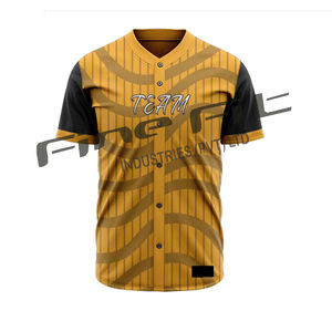 ชุดเบสบอลทีมระบายอากาศได้ดีชุดเสื้อเจอร์ซีย์และกางเกงสำหรับใส่เล่นกีฬาทีมและลีค - Product Image 2