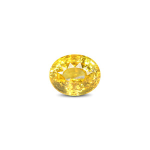 Zafiro Amarillo Natural - Gema Facetada de 9.13 Quilates, Color Peridoto, Corte Ovalado, Alejandrita, Aguamarina, Turmalina, Formas Marquise - Product Image 1